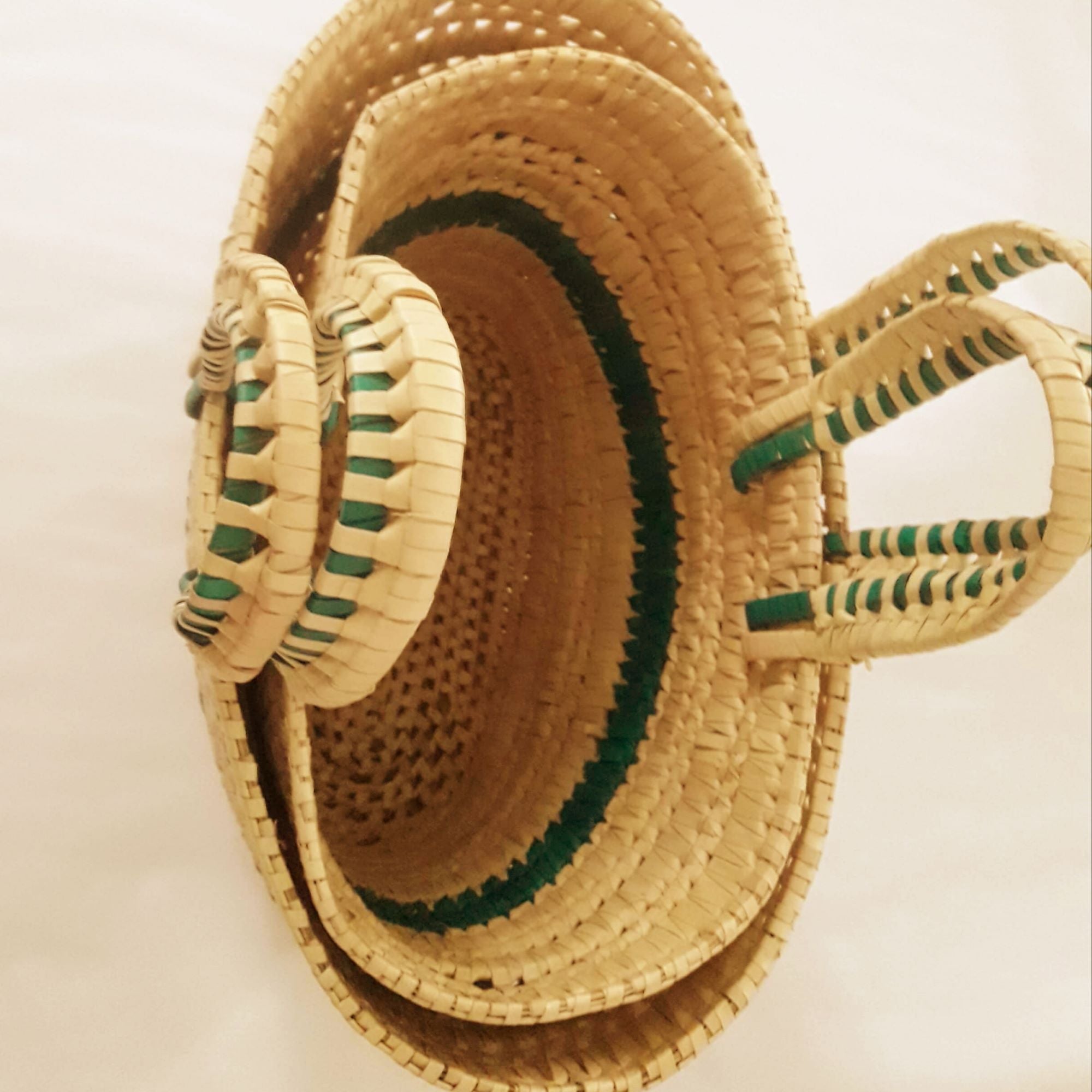Woven Beach Bags (2 piece pack)