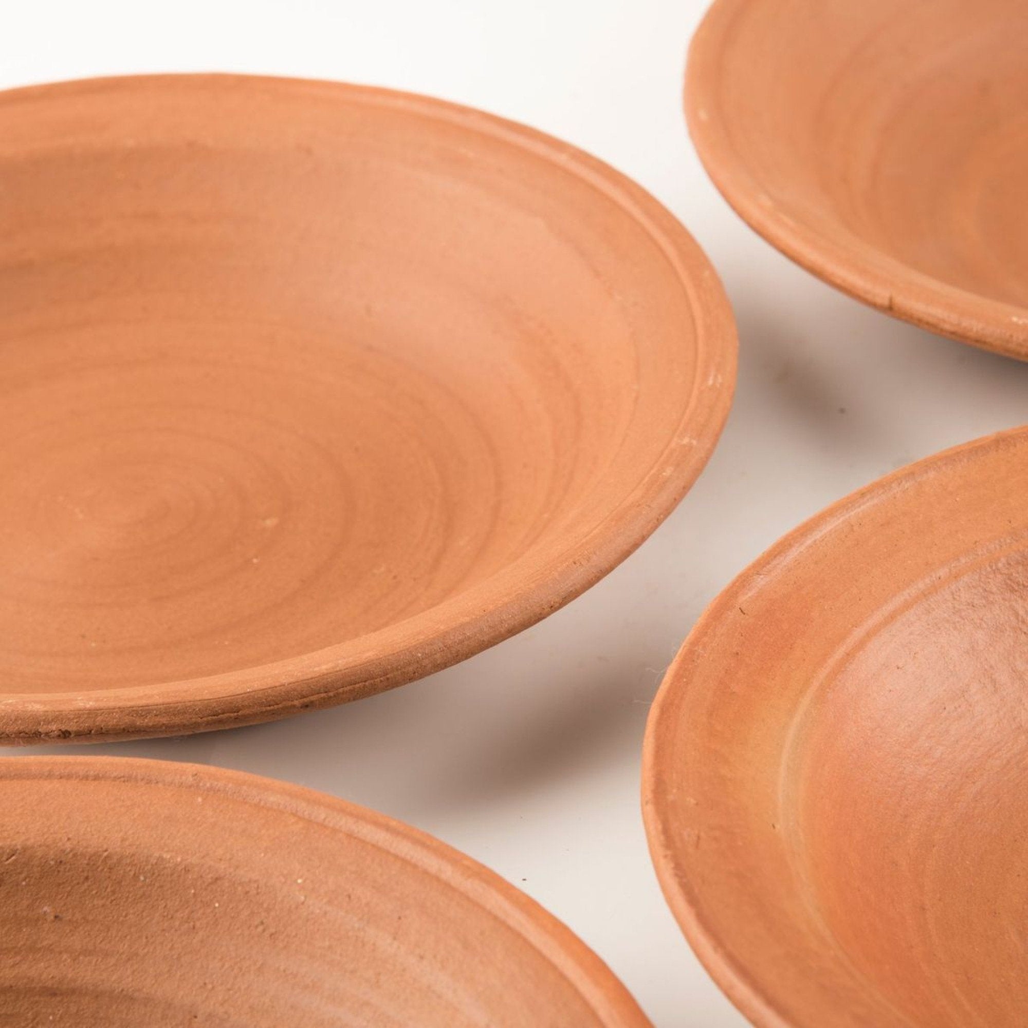 Terracotta Serving Platters (4 piece pack)
