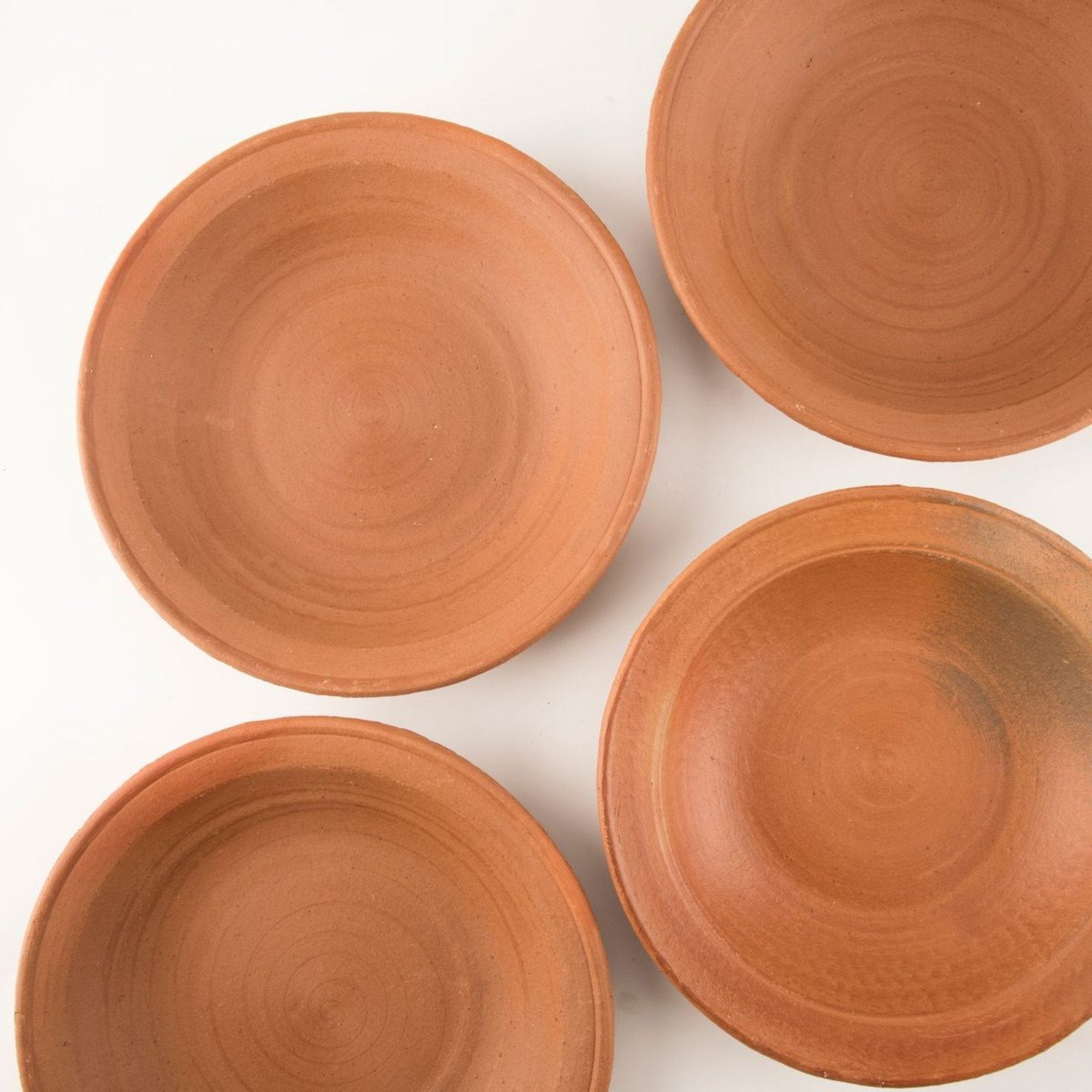 Terracotta Serving Platters (4 piece pack)