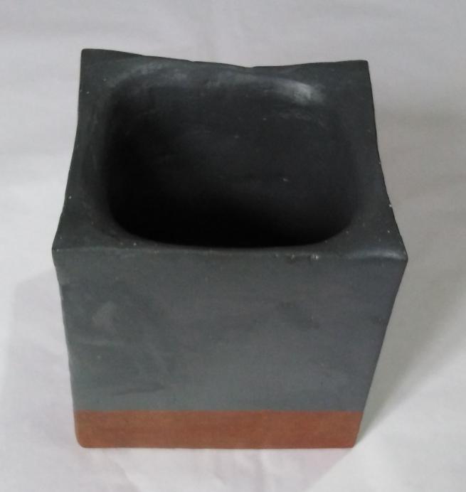 Square Cement Planter (2 piece pack)