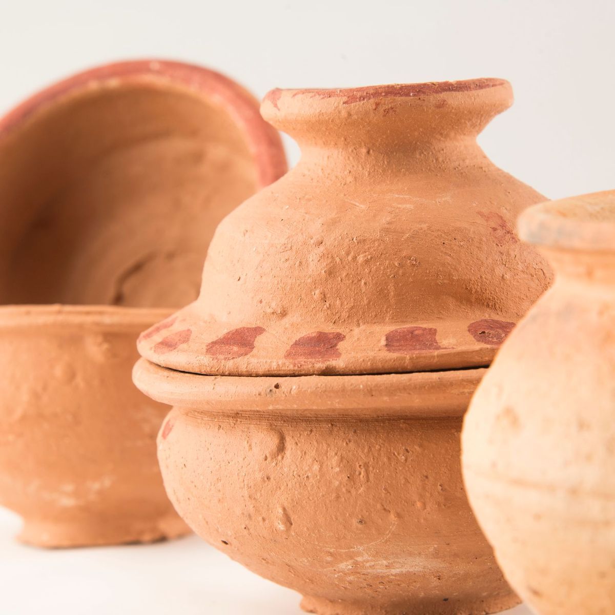 Traditional Clay Pot Set (6 piece pack)