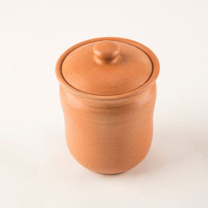 Terracotta Storage Container with lid (2 piece pack)